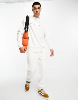 COLLUSION jogger in ecru - ASOS Price Checker