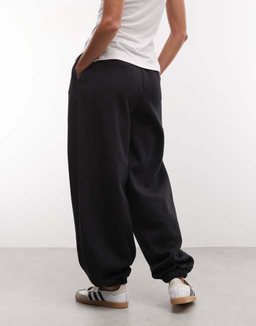 COLLUSION - joggers holgados con puño en negro, 5 de 5