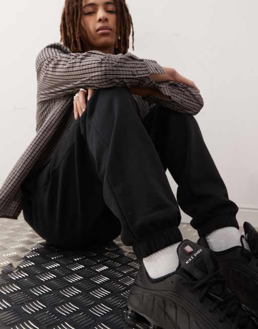 COLLUSION sweatpants in black