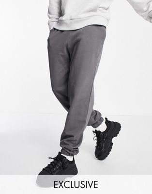 COLLUSION trackies in charcoal grey - ASOS Price Checker
