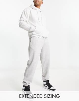 COLLUSION joggers in grey marl