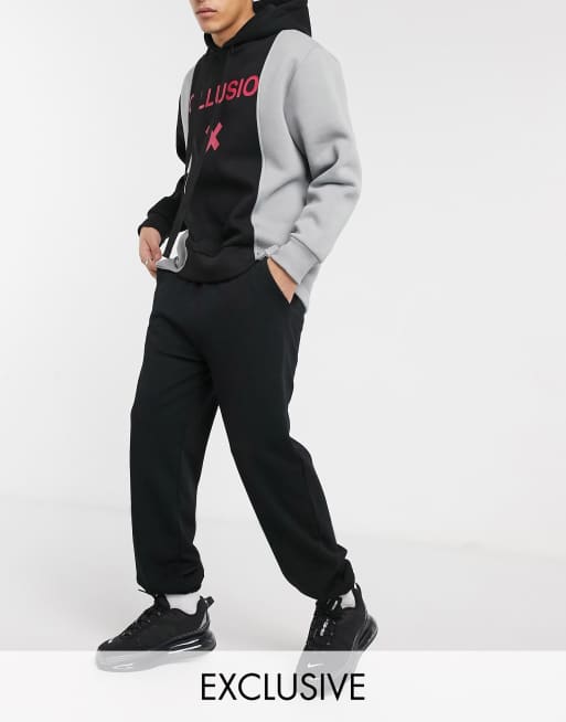 COLLUSION - Joggers neri