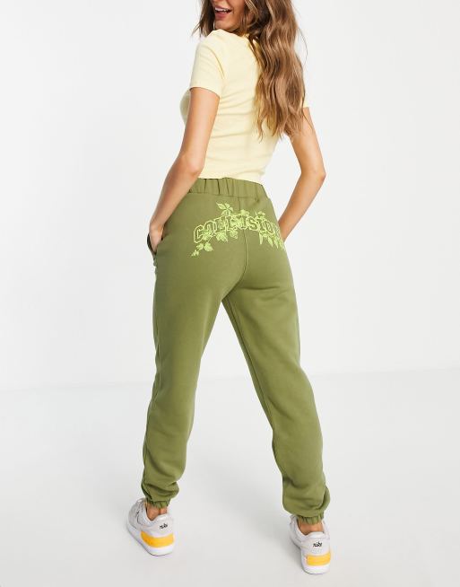 COLLUSION joggers with branded bum print ASOS