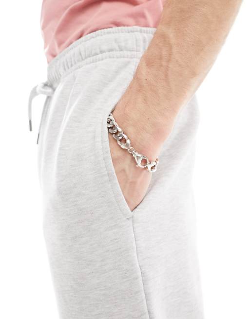 COLLUSION - Joggingbroek in gemêleerd grijs, 3 van 5