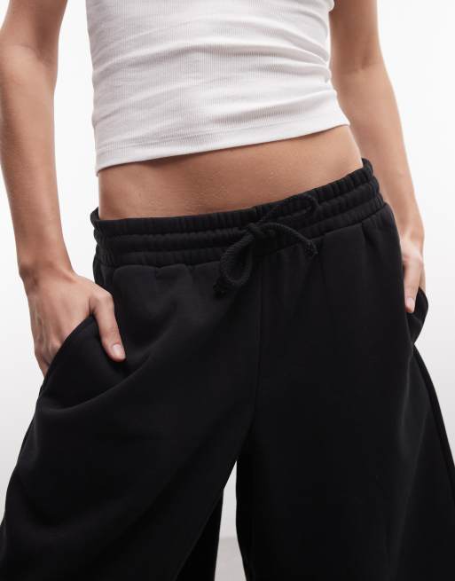 COLLUSION - Joggingshort met lange pasvorm in zwart, 3 van 5