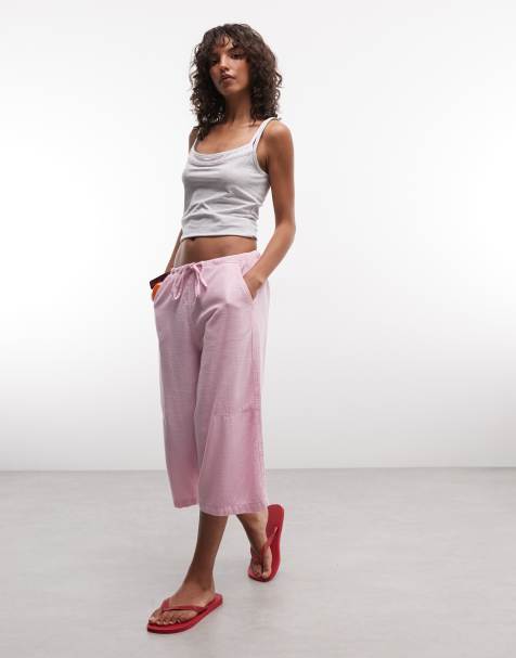 COLLUSION - jorts largos en rosa - view 1