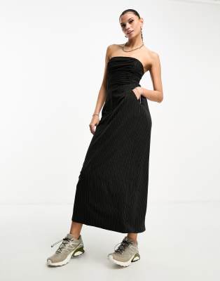 Maxi Jupe Longue Femme Collusion UK 16 – Noir Viscose élasthanne – Taille 16