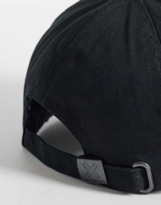 COLLUSION – Kappe in Schwarz mit Logo, 3 von 3