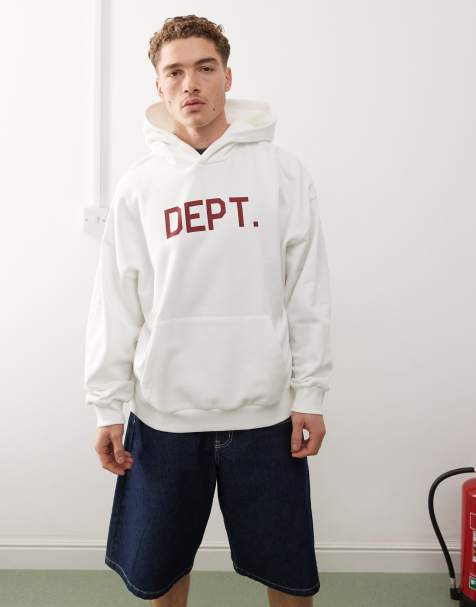 COLLUSION – Kapuzenpullover mit „Dept.“-Print - view 1
