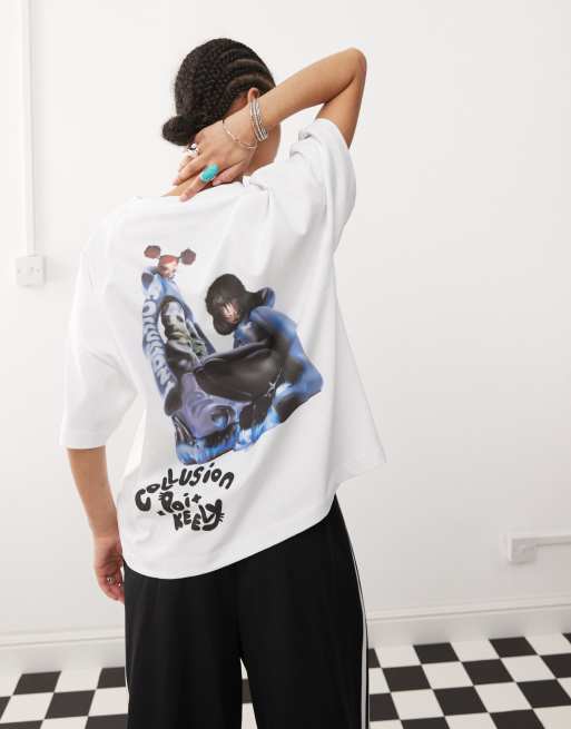 COLLUSION - Keely & Poi - T-shirt con stampa, 2 di 4