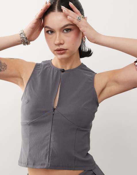COLLUSION keyhole top co-ord - view 1