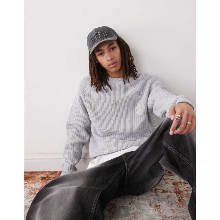 L'Appartement アメリカーナ CREW NECK SWEAT グレー L'Appartement【AMERICANA/アメリカーナ】 CREW NECK SWEAT