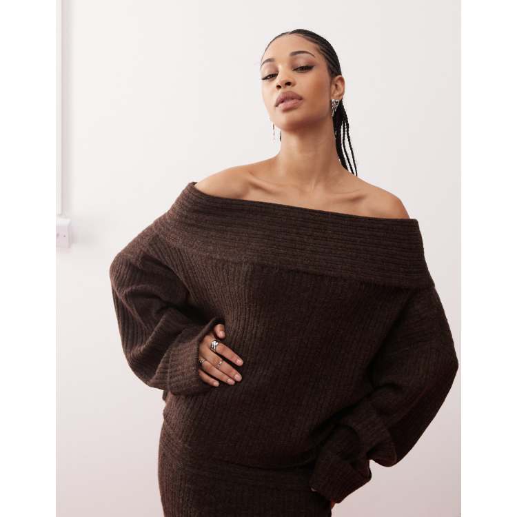 トップス SOL x FUC All around Knit Sweater(Brown) 71LexGnS0JL._UY1000_.jpg