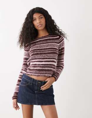 Collusion Knit Top In Multi