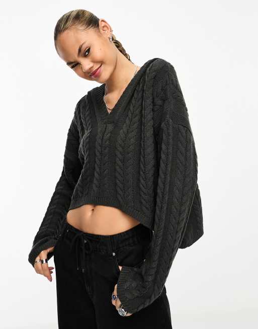 Cropped hoodie jumper new arrivals