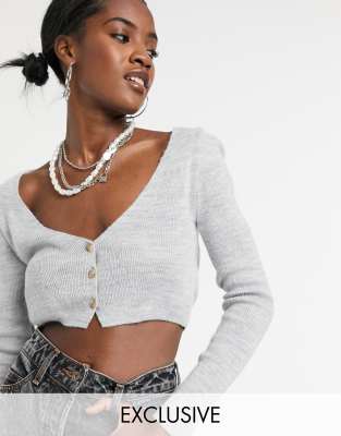 super cropped cardigan