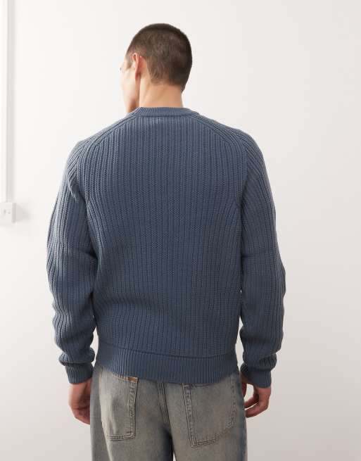 COLLUSION Knitted sweat in blue