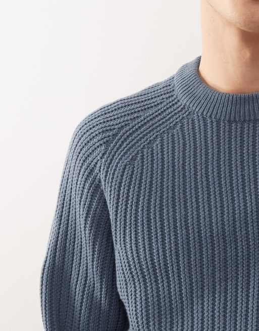COLLUSION Knitted sweat in blue, 5 of 5