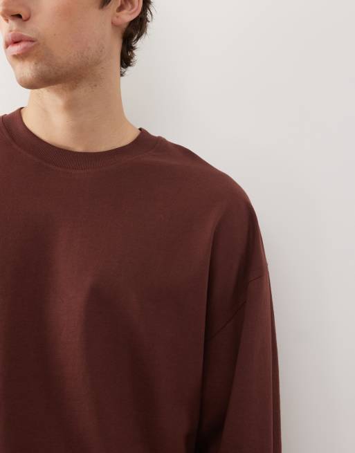 COLLUSION – Langärmliges Shirt in Braun, 5 von 5