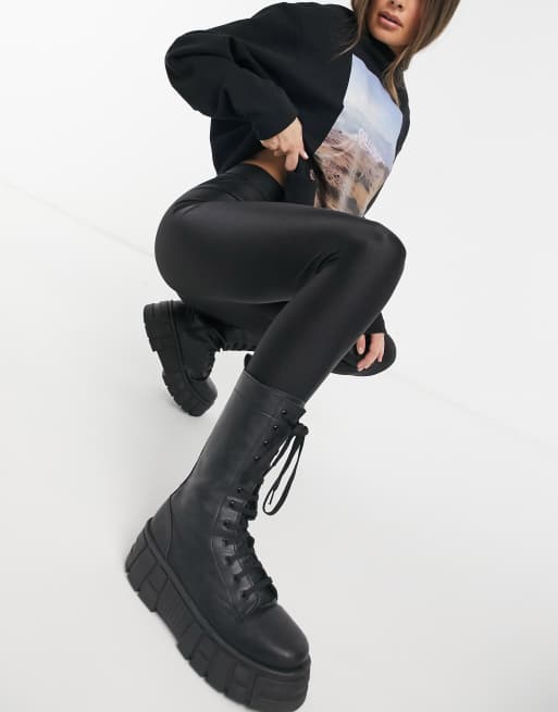 COLLUSION - Legging disco - Noir