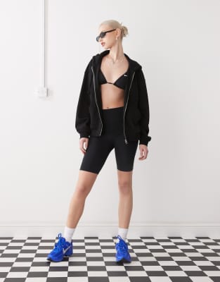 Collusion Legging Shorts In Black
