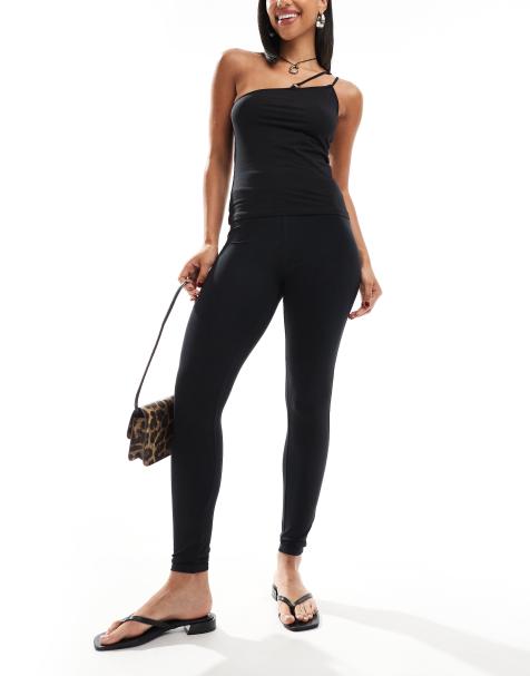 COLLUSION - Leggings basic neri - view 1
