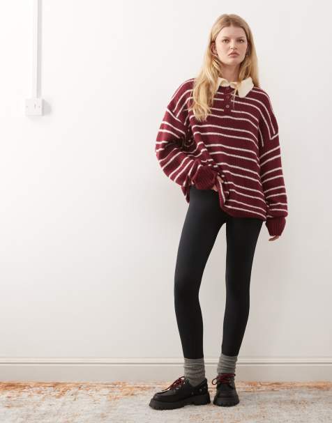 COLLUSION – Leggings in Schwarz mit breitem Bund - view 1