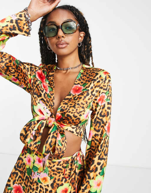 Collusion cheap leopard dress