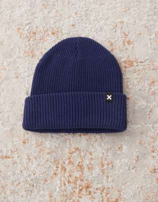 Collusion Logo Beanie In Blue