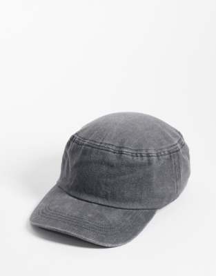 Collusion Logo Embroidered Relaxed Cap In Black