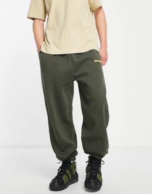 COLLUSION logo joggers in khaki - ASOS Price Checker
