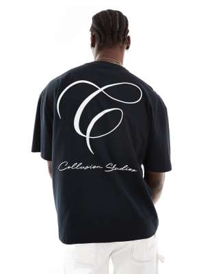 Collusion COLLUSION Logo t-shirt with print in black