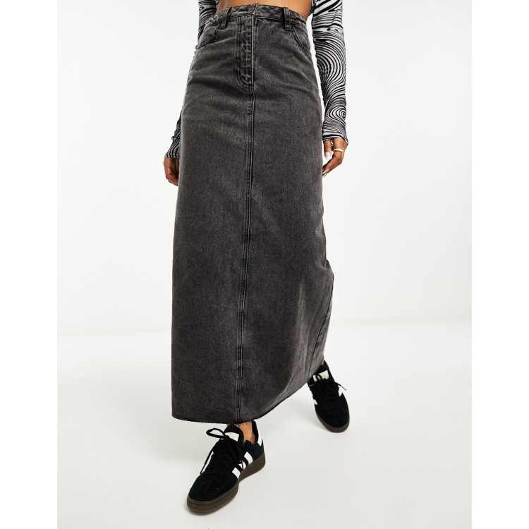 Long denim skirt clearance next