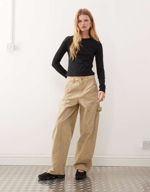 COLLUSION long sleeve fitted t-shirt in black