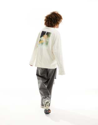 Collusion コリュージョン COLLUSION Long sleeve graphic skate t