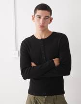 Topman oversized v neck cardigan in brown