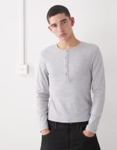 Topman oversized v neck cardigan in brown