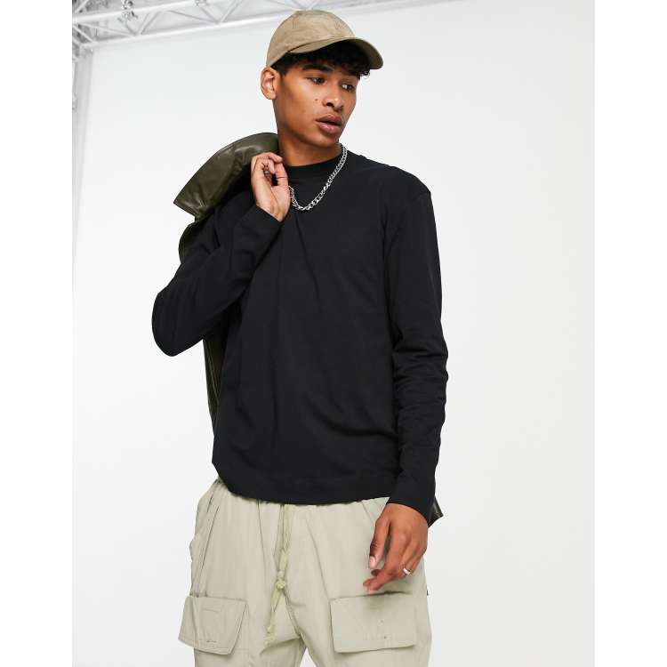 COLLUSION long sleeve t-shirt in black | ASOS