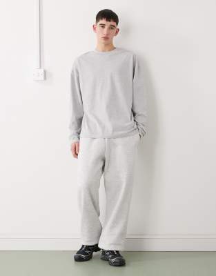 Collusion Long Sleeve T-shirt In Gray