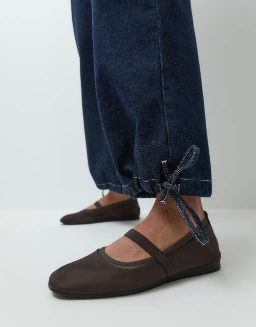 COLLUSION Longline-Culotte aus Rinse-Denim, 4 von 5