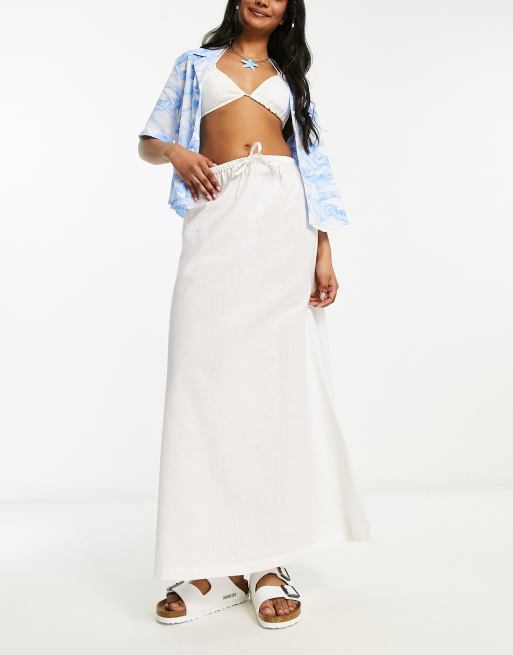 High waisted white clearance skirts