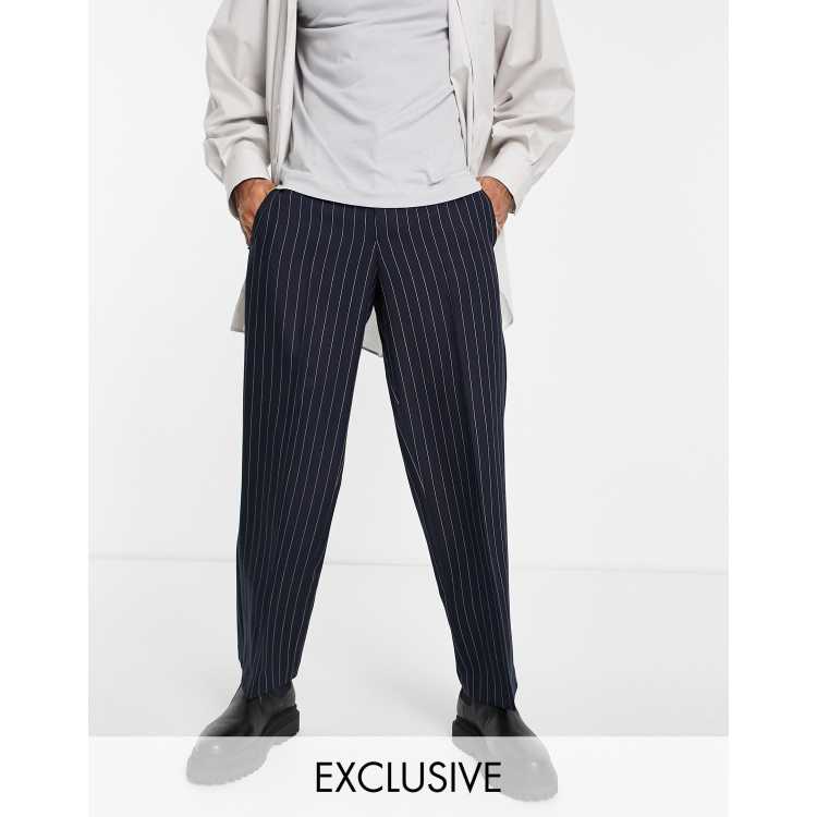 Zara striped hot sale trousers mens