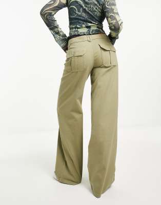 2000s lois 迷彩 cargo flare gimmick pants Sc113b86aab394183ac8dc82bda10a