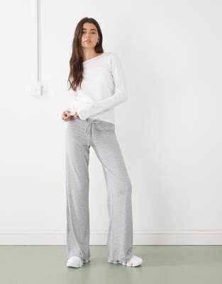 Collusion Low Rise Yoga Pant In White