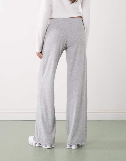 COLLUSION low rise yoga pant in grey marl, 2 of 5
