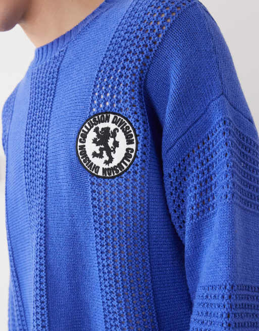 COLLUSION - Maglia da calcio lavorata a maglia, 5 di 5