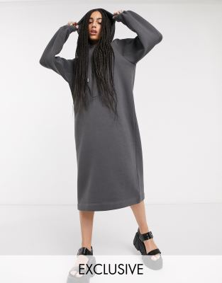 zip up jumper dress