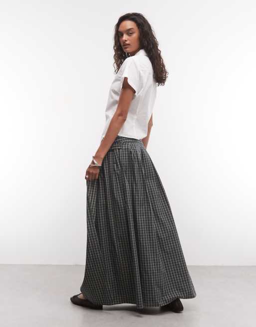 COLLUSION Maxi-Kilt kariert, 4 von 5