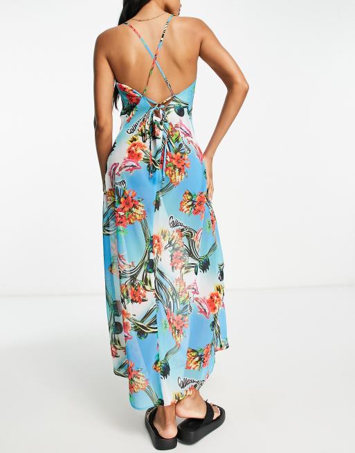 Through the clearance vine maxi dress