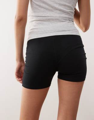Collusion COLLUSION micro short in black